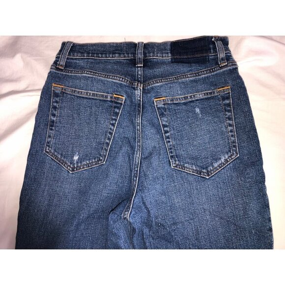 Abercrombie & Fitch Jeans Size 4 XS 27 Ankle Straight Ultra High Rise Curve Love - Picture 8 of 12